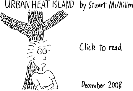 Green Roofs and the Urban Heat Island cartoon